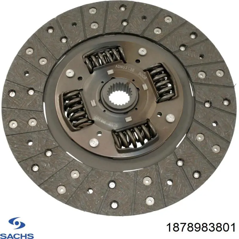 Диск сцепления WLA216460B Mazda