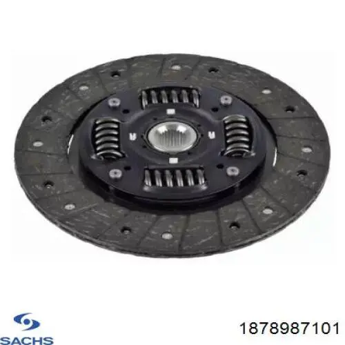 Купить 1878987101 Sachs Диск сцепления