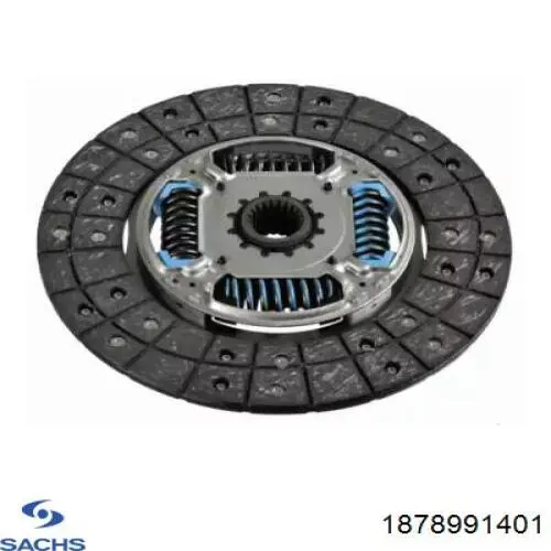 Диск сцепления  SACHS SD80101