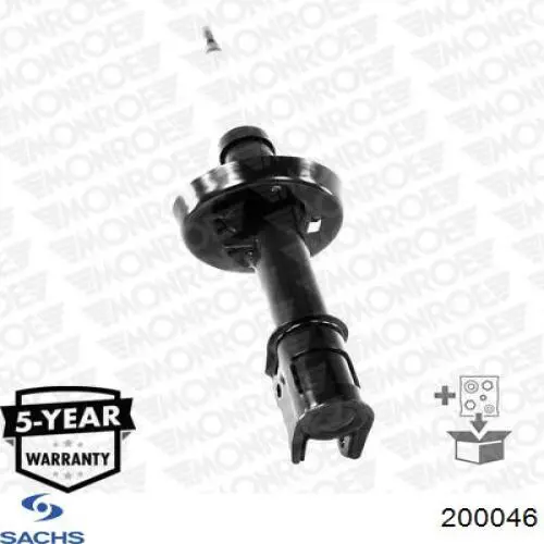 1293201130 Mercedes Стойка передняя