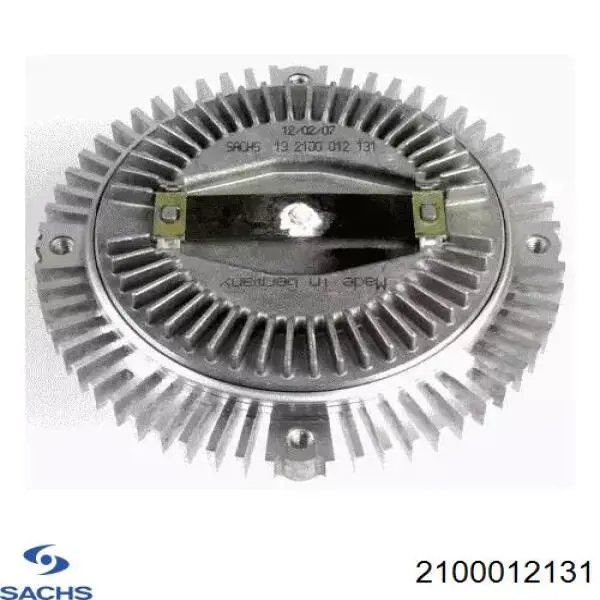Вискомуфта (вязкостная муфта) вентилятора охлаждения Sachs 2100012131
