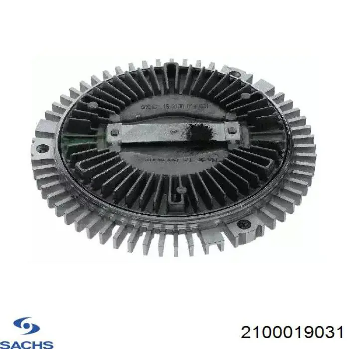 Вискомуфта (вязкостная муфта) вентилятора охлаждения Sachs 2100019031