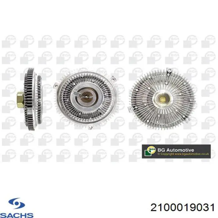 Муфта вентилятора Sachs 2100019031