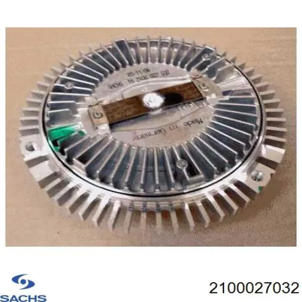 Вискомуфта (вязкостная муфта) вентилятора охлаждения Sachs 2100027032