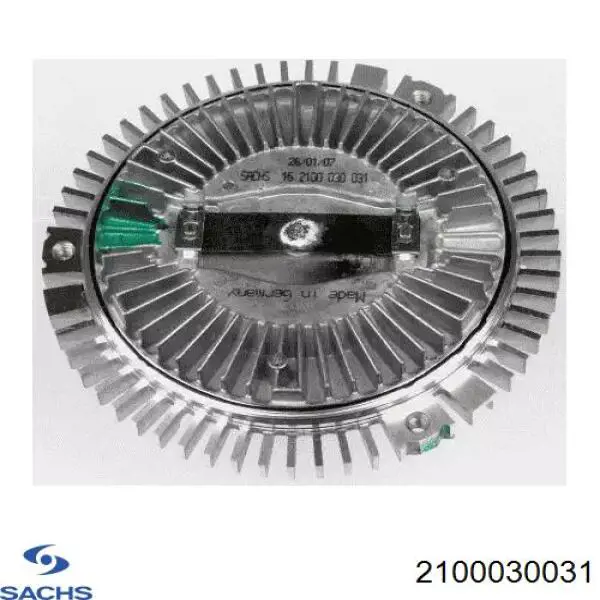 Вискомуфта (вязкостная муфта) вентилятора охлаждения Sachs 2100030031