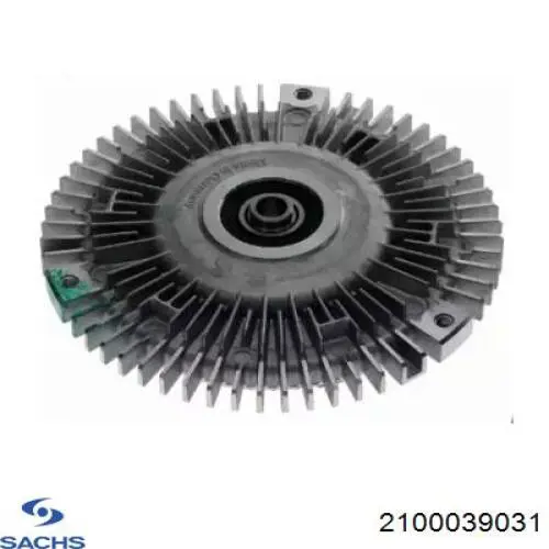 Вискомуфта вентилятора 2100039031 Sachs