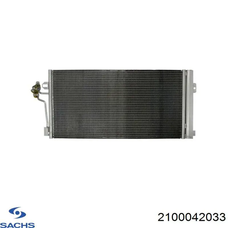 Вискомуфта вентилятора 2100042033 Sachs