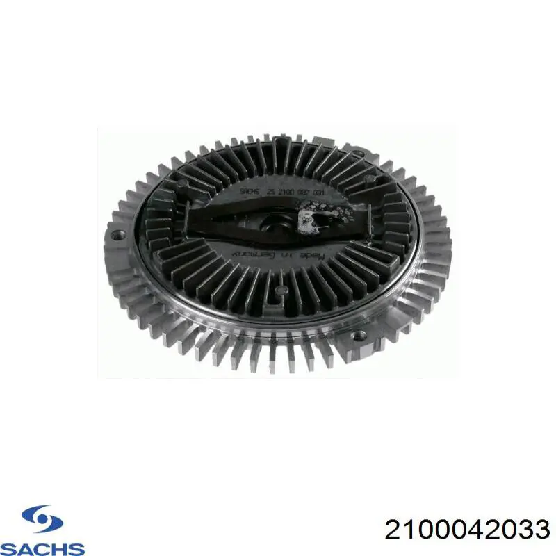 Rodete ventilador, refrigeración de motor 2100042033 Sachs