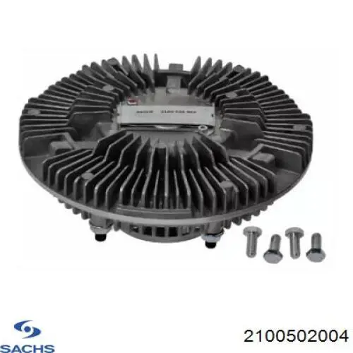 Вискомуфта (вязкостная муфта) вентилятора охлаждения SACHS 2100502004