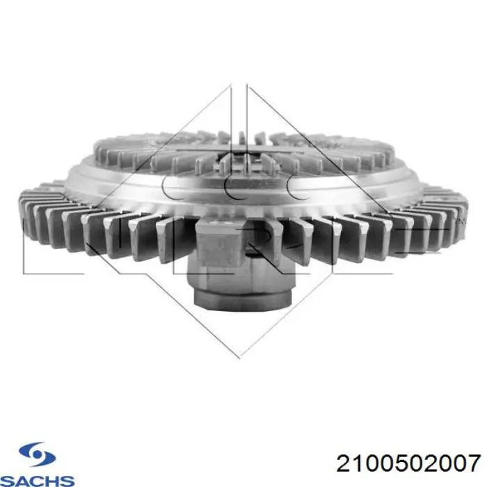 Вискомуфта вентилятора 2100502007 Sachs