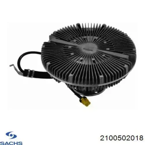 Вискомуфта (вязкостная муфта) вентилятора охлаждения SACHS 2100502018