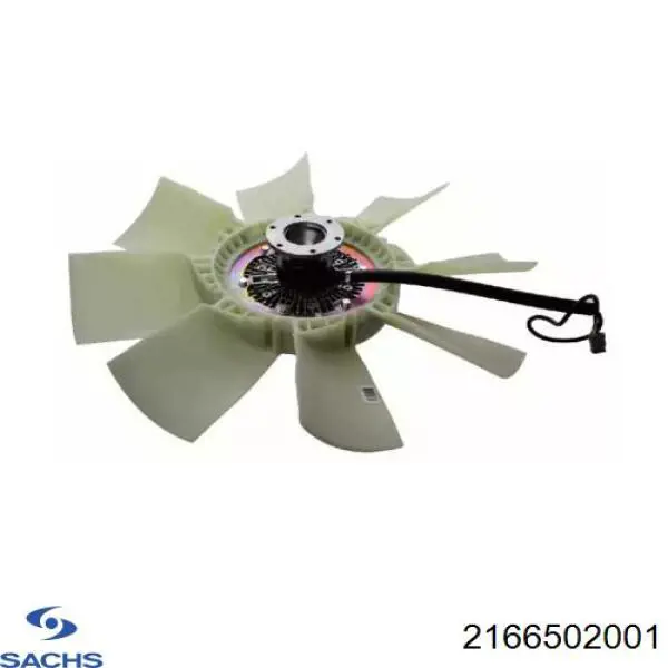 Вентилятор (крыльчатка) радиатора охлаждения Sachs 2166502001