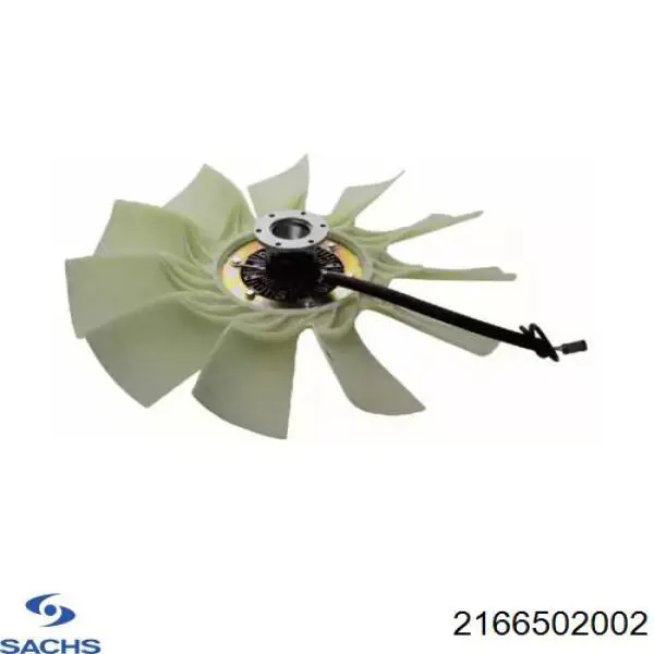 Вискомуфта (вязкостная муфта) вентилятора охлаждения SACHS 2166502002
