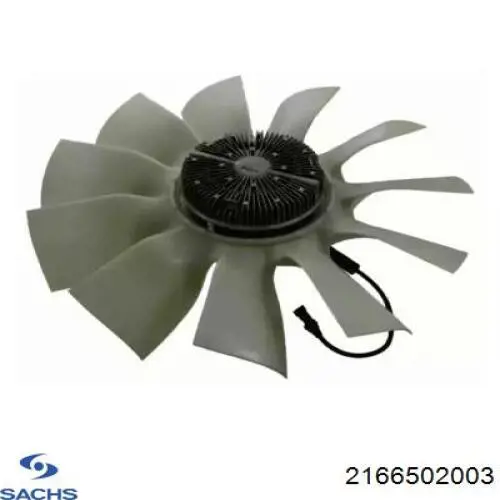 Вентилятор (крыльчатка) радиатора охлаждения Sachs 2166502003