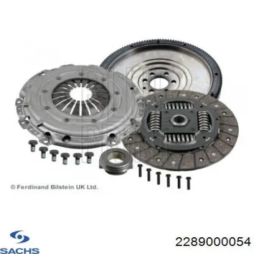 Купить 2289000054 Sachs Комплект сцепления (диск, корзина, подшипник)
