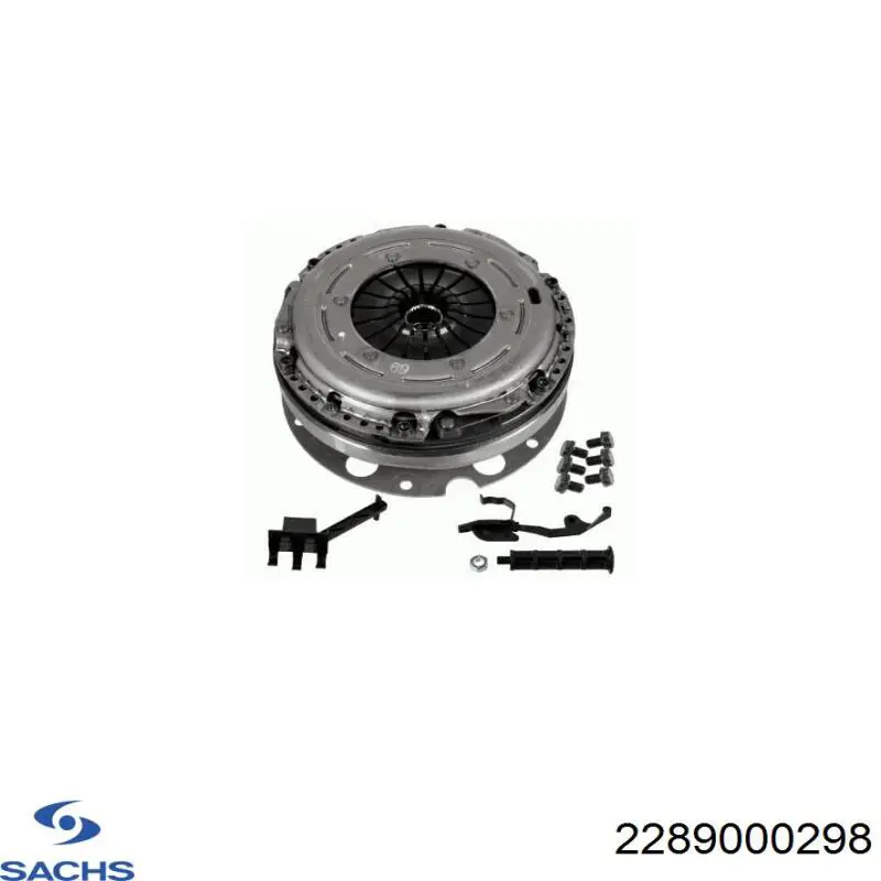 Купить 2289000298 Sachs Комплект сцепления (диск, корзина, подшипник)