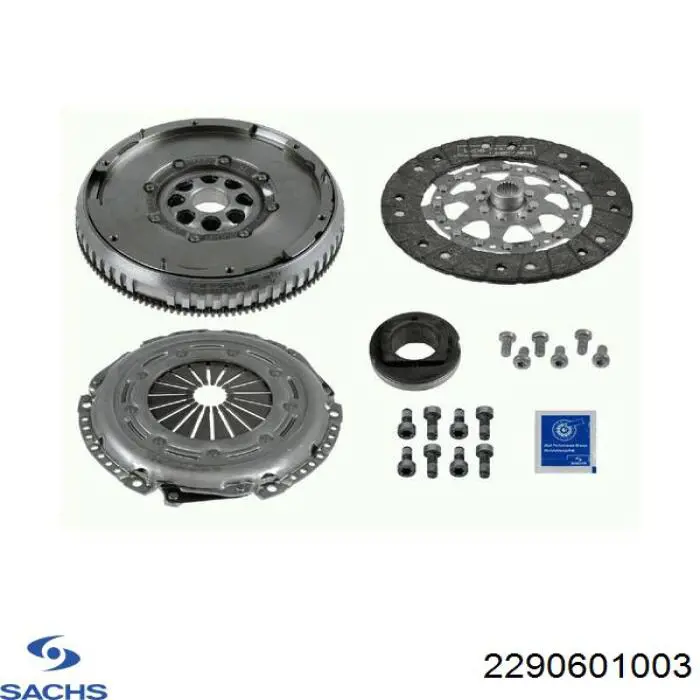 Купить 2290601003 Sachs Комплект сцепления (диск, корзина, подшипник)