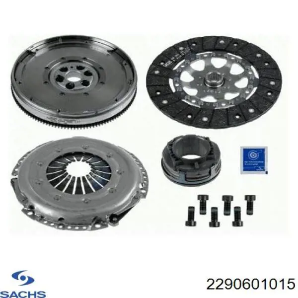 Купить 2290601015 Sachs Комплект сцепления (диск, корзина, подшипник)