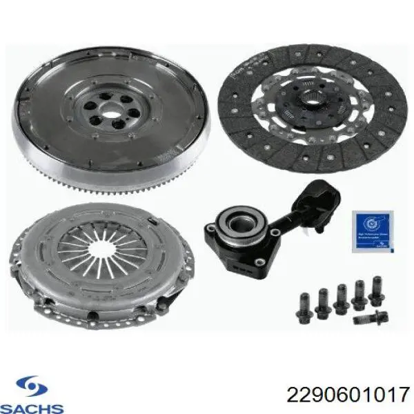 Купить 2290601017 Sachs Комплект сцепления (диск, корзина, подшипник)