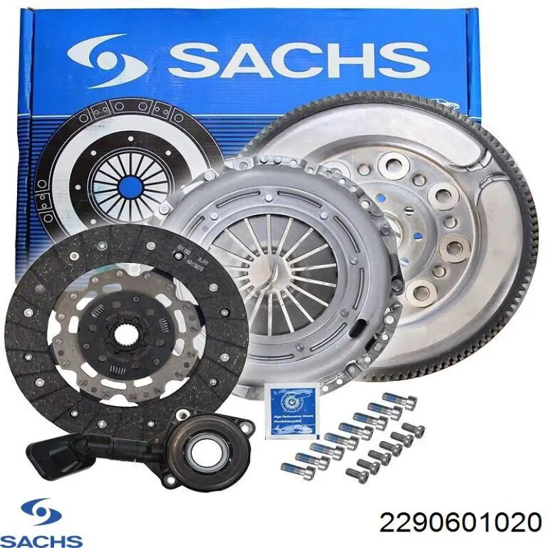 Купить 2290601020 Sachs Комплект сцепления (диск, корзина, подшипник)