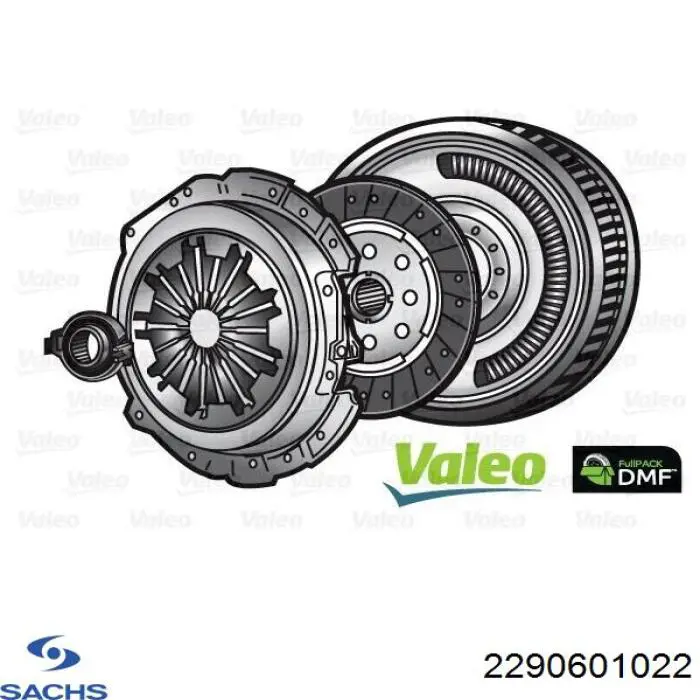 Комплект сцепления (3 части) Sachs 2290601022 цена, от 437.70 USD