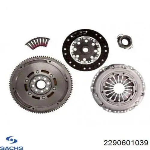 Купить 2290601039 Sachs Комплект сцепления (диск, корзина, подшипник)