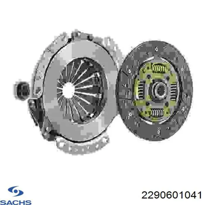 Купить 2290601041 Sachs Комплект сцепления (диск, корзина, подшипник)