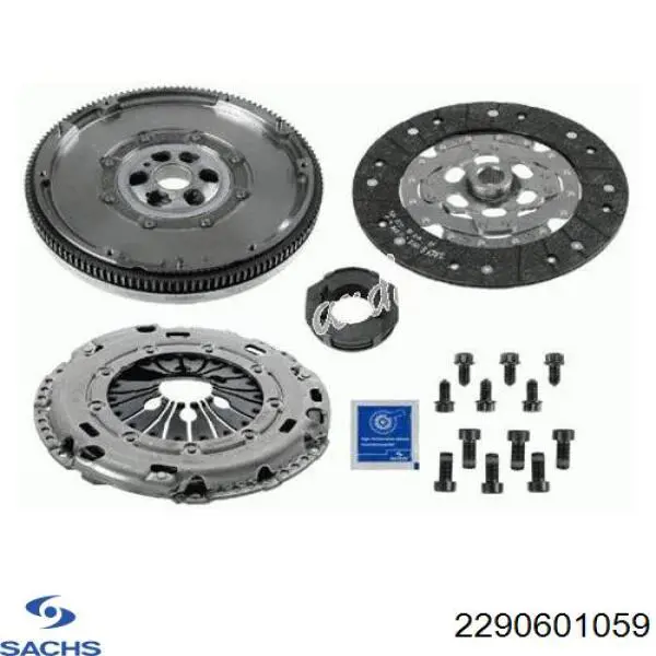 Комплект сцепления (3 части) Sachs 2290601059 цена, от 405.69 USD