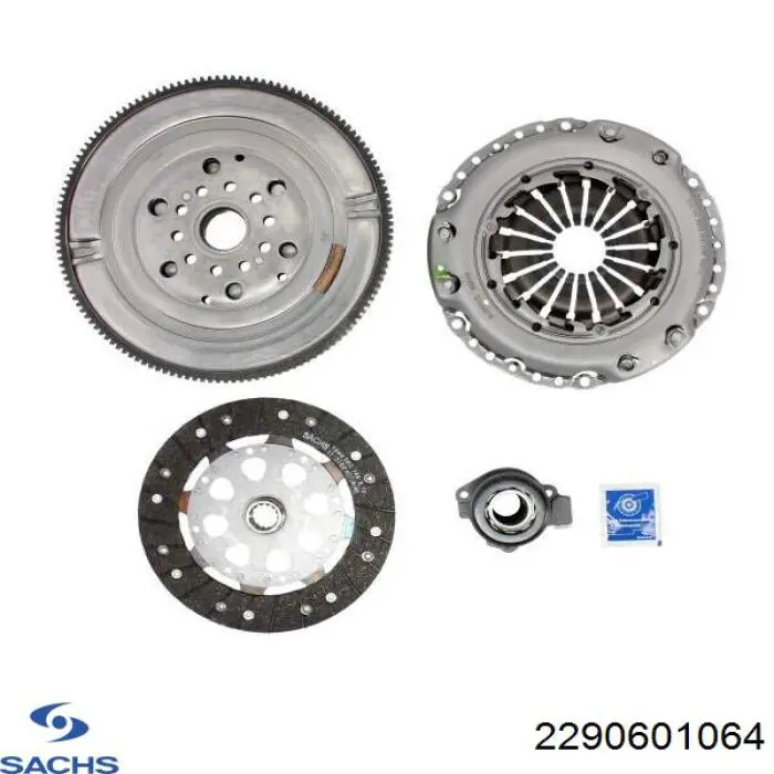Комплект сцепления (3 части) Sachs 2290601064 цена, от 772.96 USD