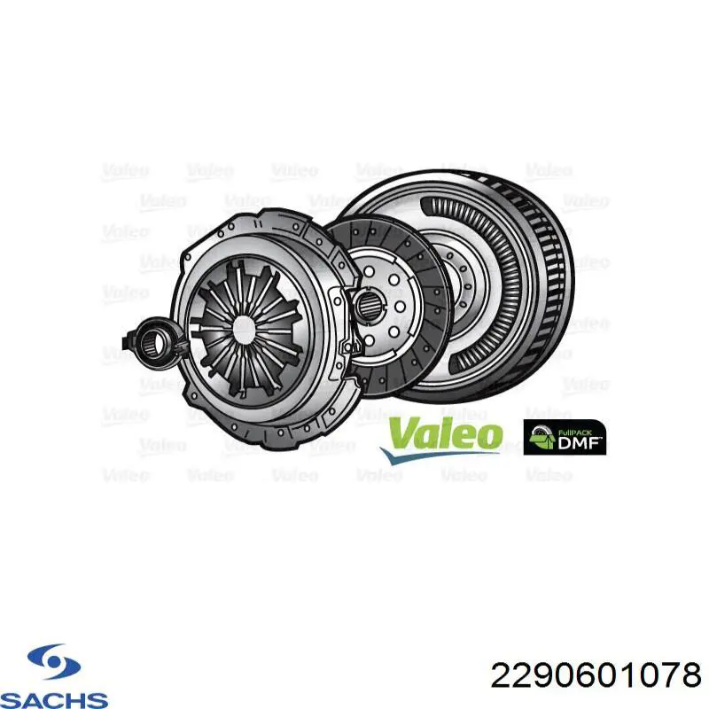 Комплект сцепления (3 части) Sachs 2290601078 цена, от 419.69 USD