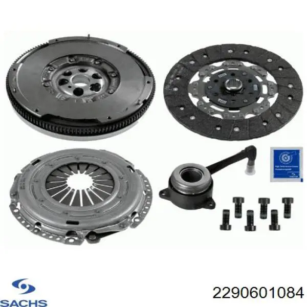 Купить 2290601084 Sachs Комплект сцепления (диск, корзина, подшипник)