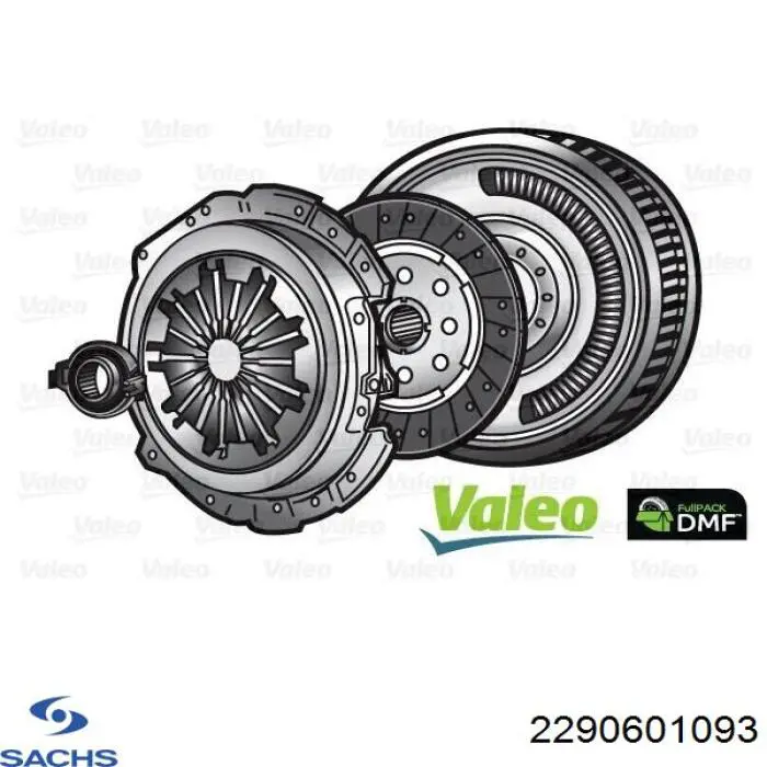 2290601093 Sachs Сцепление в сборе