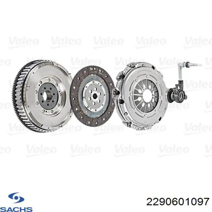 Комплект сцепления (3 части) Sachs 2290601097 цена, от 593.30 USD