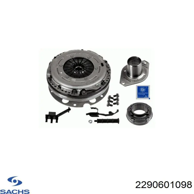 Комплект сцепления (3 части) Sachs 2290601098 цена, от 620.52 USD
