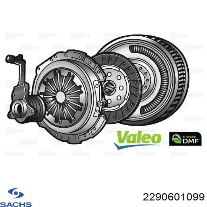 Комплект сцепления (3 части) Sachs 2290601099 цена, от 731.15 USD