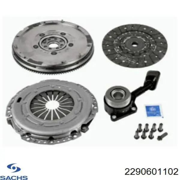 Комплект сцепления (3 части) Sachs 2290601102 цена, от 545.29 USD