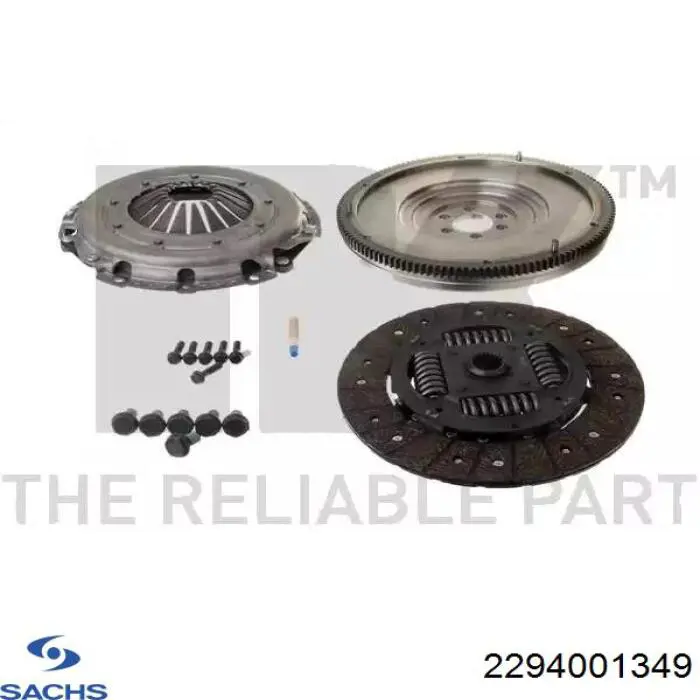 Маховик 2294001349 Sachs