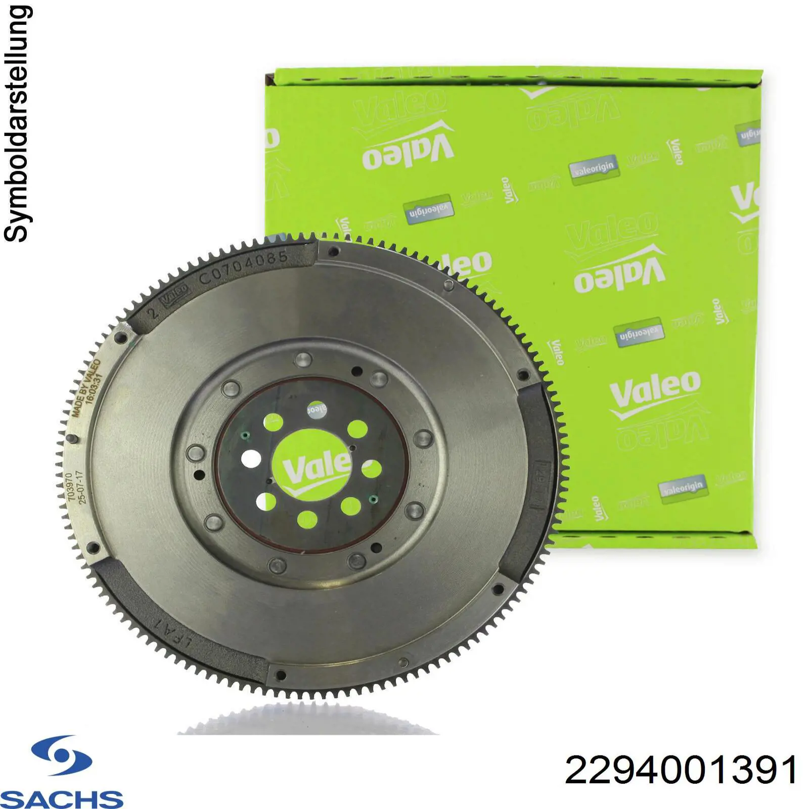 Купить 2294001391 Sachs Маховик с зубчатым ободом