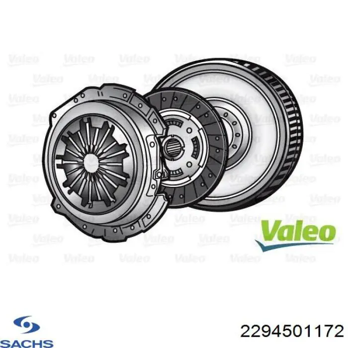 Маховик 2294501172 Sachs