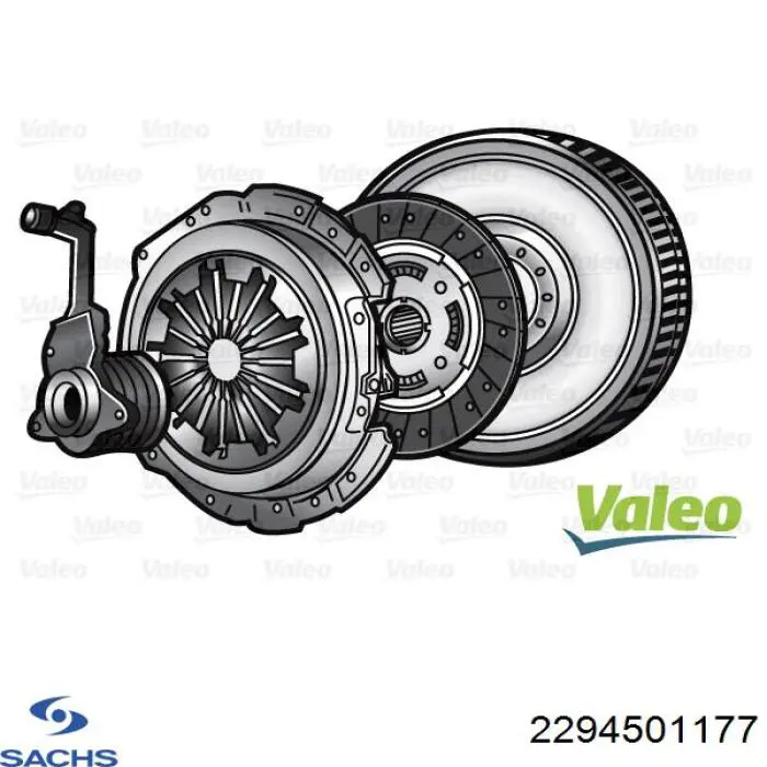 Купить 2294501177 Sachs Маховик с зубчатым ободом