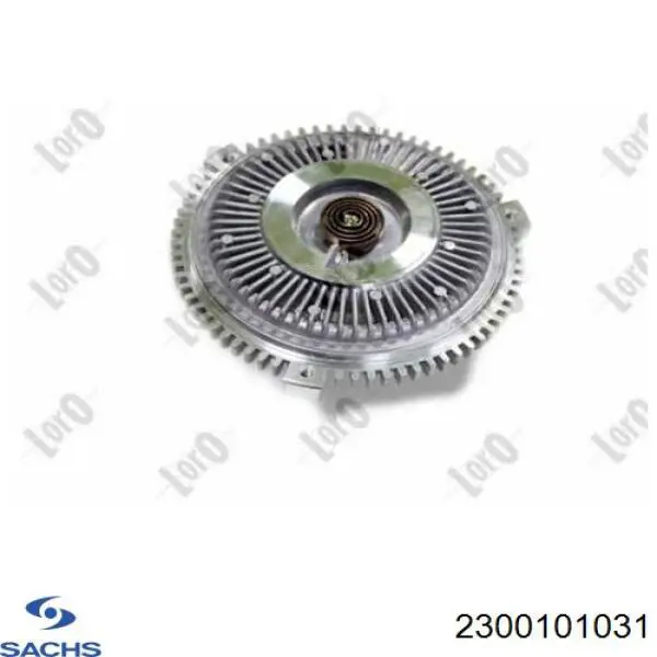 Вискомуфта вентилятора 2300101031 Sachs