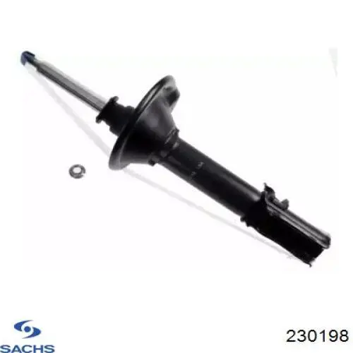 230198 Sachs Амортизатор задней подвески, левый
