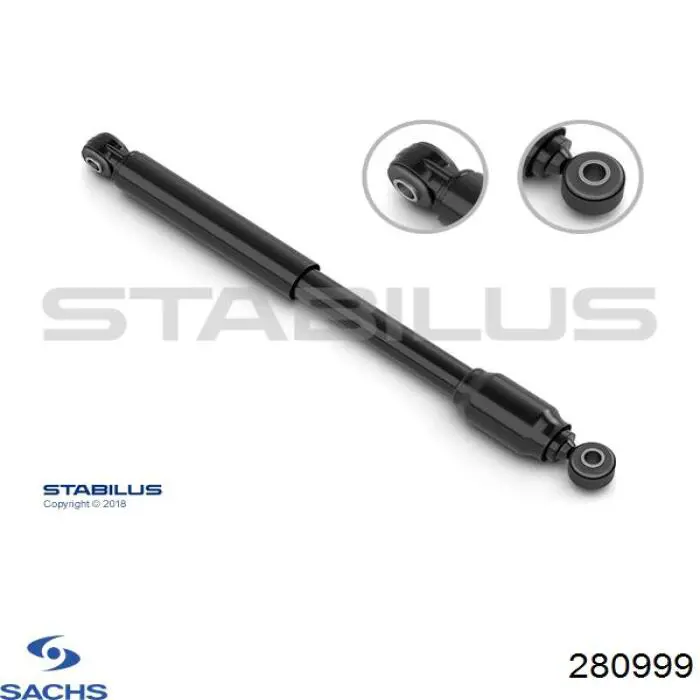 Амортизатор-демпфер рулевого механизма Sachs 280999 цена, от 40.96 USD