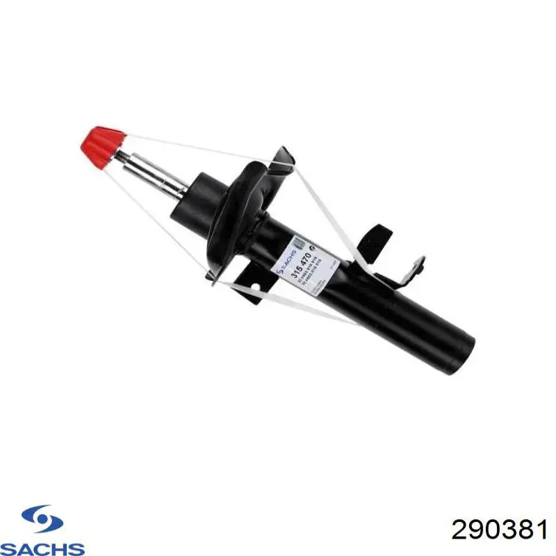 Амортизатор передний правый 290381 Sachs