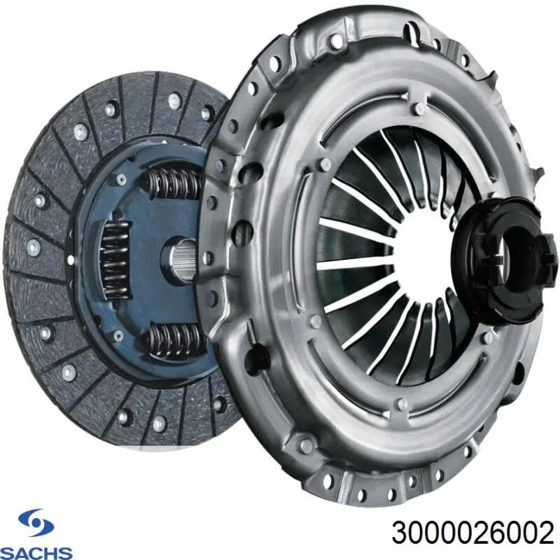 Комплект сцепления (3 части) Sachs 3000026002 цена, от 132.29 USD