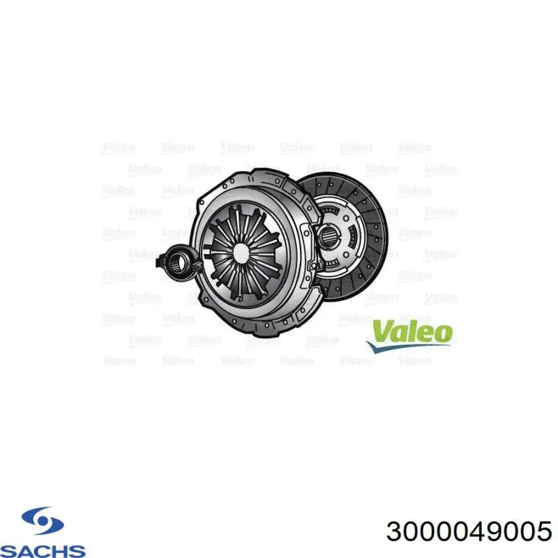 3000049005 Sachs Сцепление в сборе