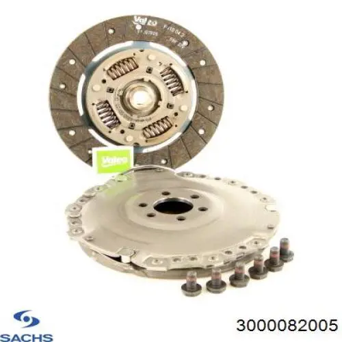 Комплект сцепления (3 части) Sachs 3000082005 цена, от 89.18 USD
