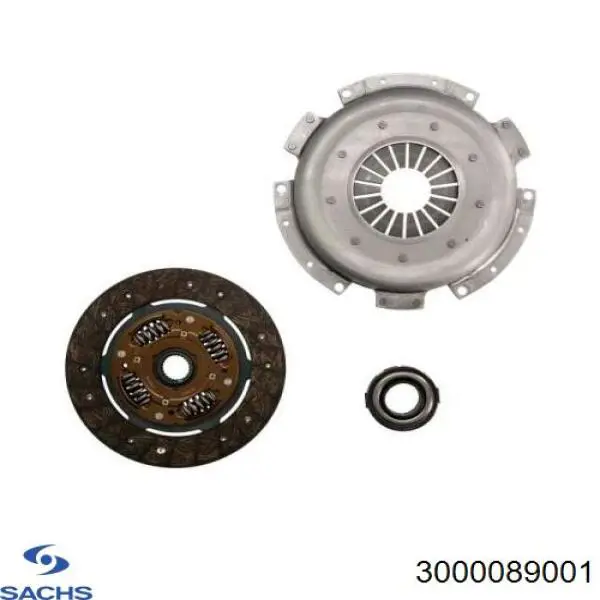 Купить 3000089001 Sachs Комплект сцепления (диск, корзина, подшипник)