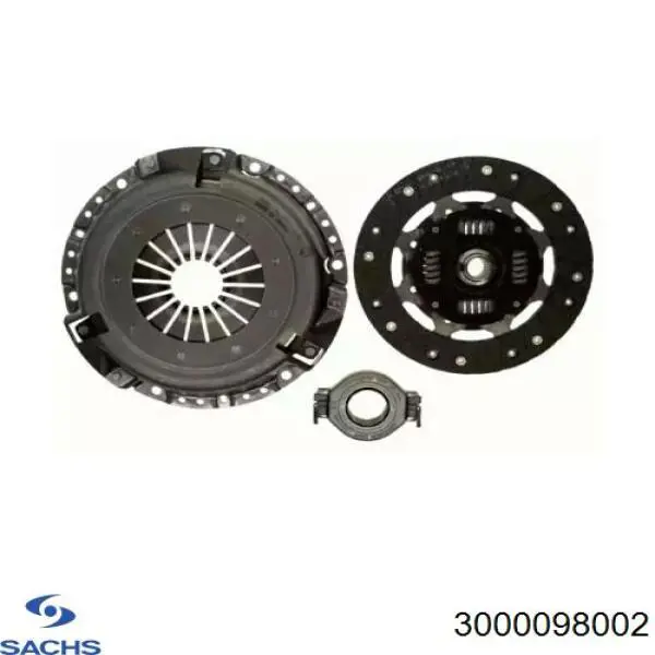 Купить 3000098002 Sachs Комплект сцепления (диск, корзина, подшипник)
