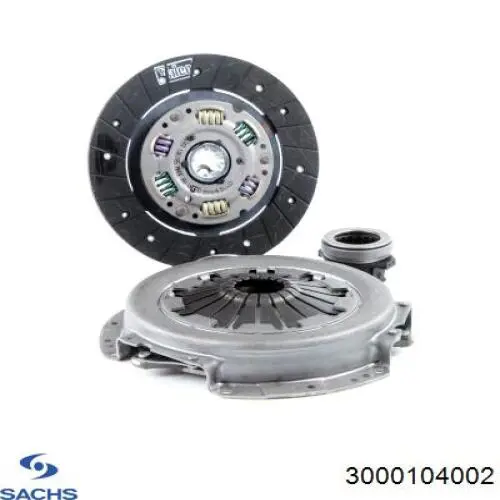 Комплект сцепления (3 части) Sachs 3000104002 цена, от 153.02 USD